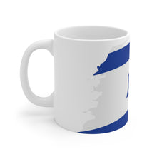 Load image into Gallery viewer, Israeli Flag Mug 11oz