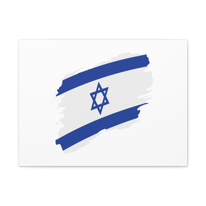 Israeli Flag Canvas