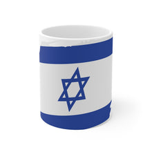 Load image into Gallery viewer, Israeli Flag Mug 11oz