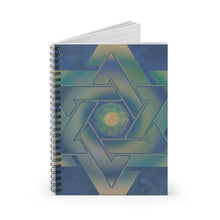 Load image into Gallery viewer, Solomon&#39;s Seal Spiral Notebook