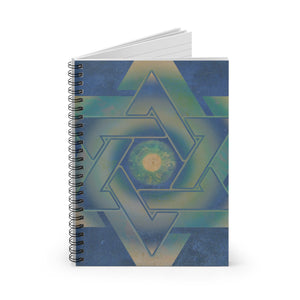 Solomon's Seal Spiral Notebook