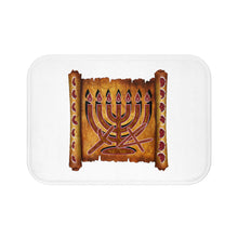 Load image into Gallery viewer, Aleph Tav Menorah Mat