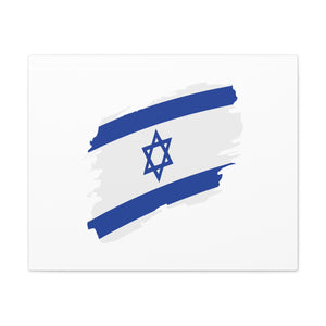 Israeli Flag Canvas