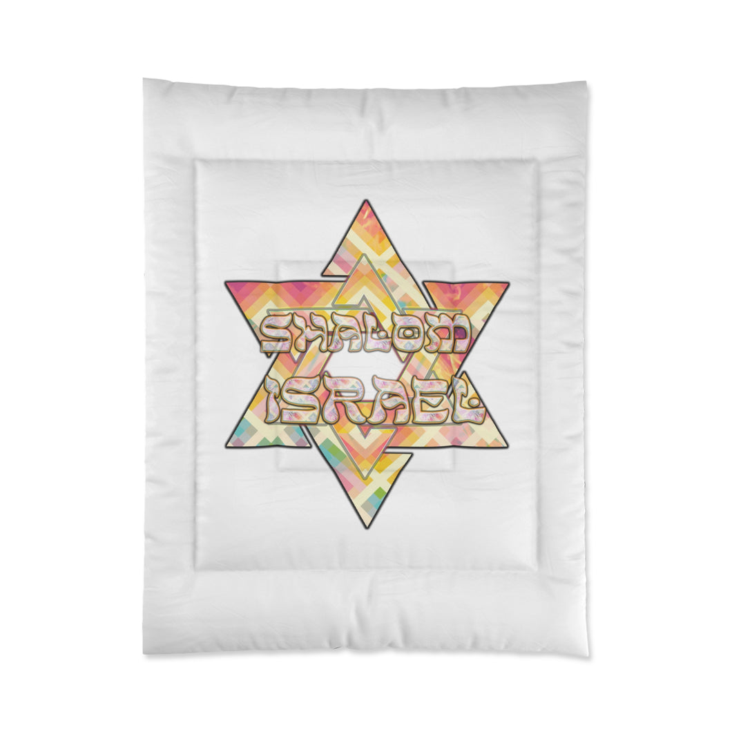 Shalom Israel Comforter