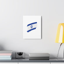 Load image into Gallery viewer, Israeli Flag Canvas