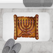 Load image into Gallery viewer, Aleph Tav Menorah Mat