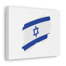 Load image into Gallery viewer, Israeli Flag Canvas