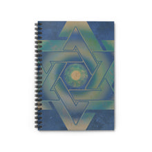 Load image into Gallery viewer, Solomon&#39;s Seal Spiral Notebook