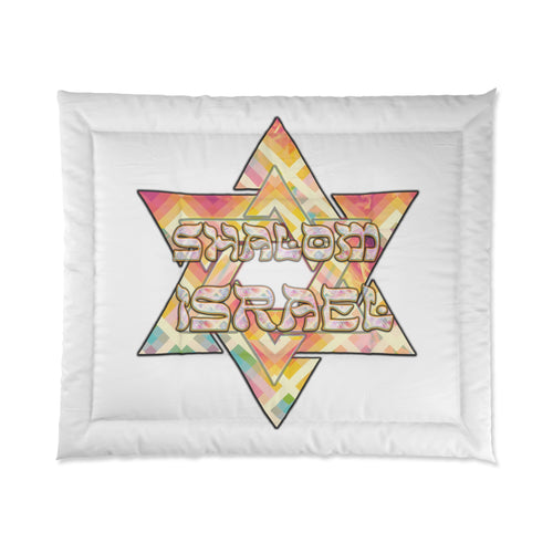 Shalom Israel Comforter