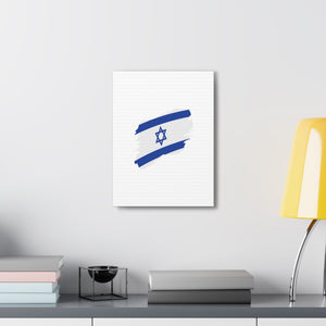 Israeli Flag Canvas