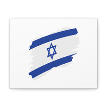 Load image into Gallery viewer, Israeli Flag Canvas