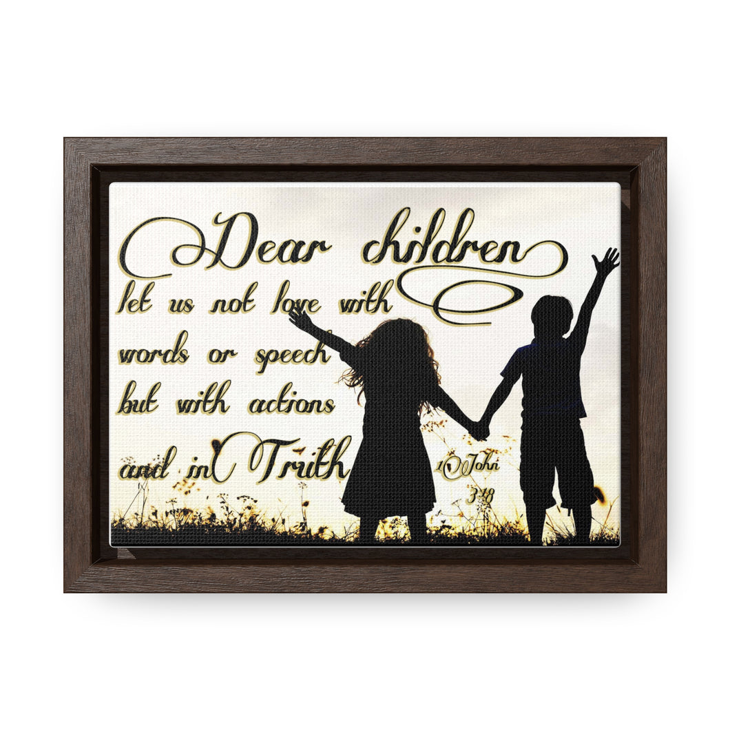 Dear Children Canvas